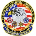 PATCH-AMERICAN HEROES (LRG) (5-1/4") PATCH-AMERICAN HEROES (LRG) (5-1/4")